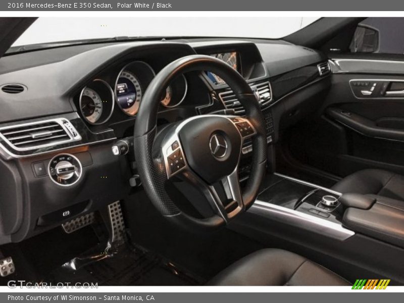 Polar White / Black 2016 Mercedes-Benz E 350 Sedan