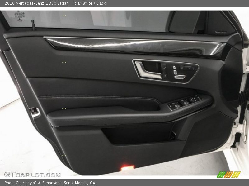 Polar White / Black 2016 Mercedes-Benz E 350 Sedan