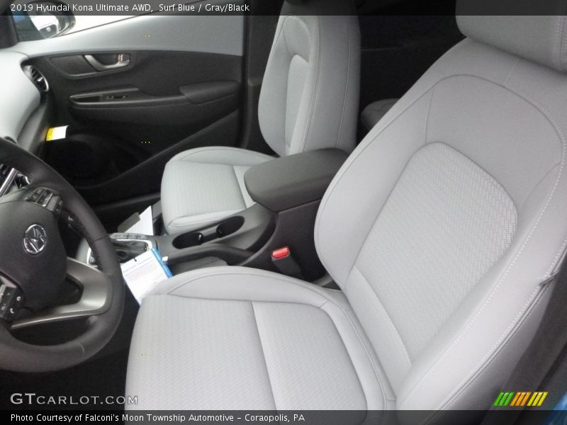 Front Seat of 2019 Kona Ultimate AWD