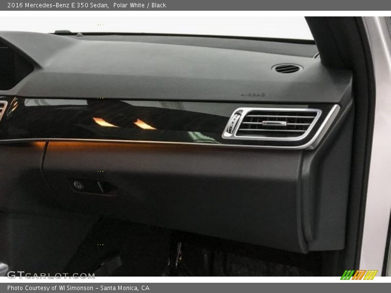 Polar White / Black 2016 Mercedes-Benz E 350 Sedan