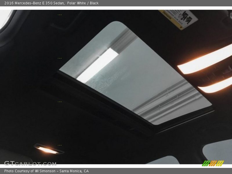 Polar White / Black 2016 Mercedes-Benz E 350 Sedan