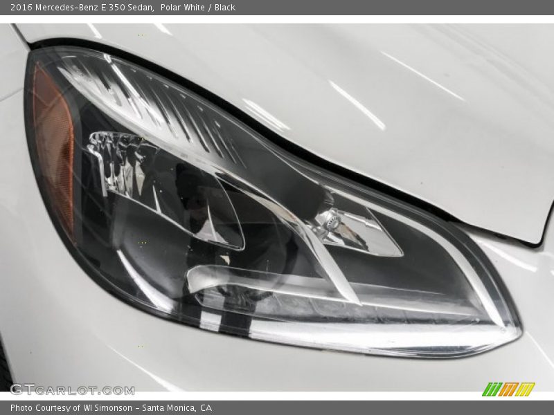 Polar White / Black 2016 Mercedes-Benz E 350 Sedan
