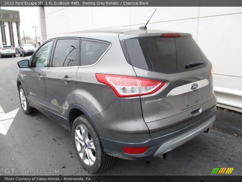 Sterling Gray Metallic / Charcoal Black 2013 Ford Escape SEL 1.6L EcoBoost 4WD