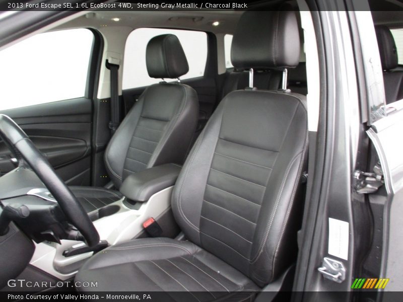 Sterling Gray Metallic / Charcoal Black 2013 Ford Escape SEL 1.6L EcoBoost 4WD