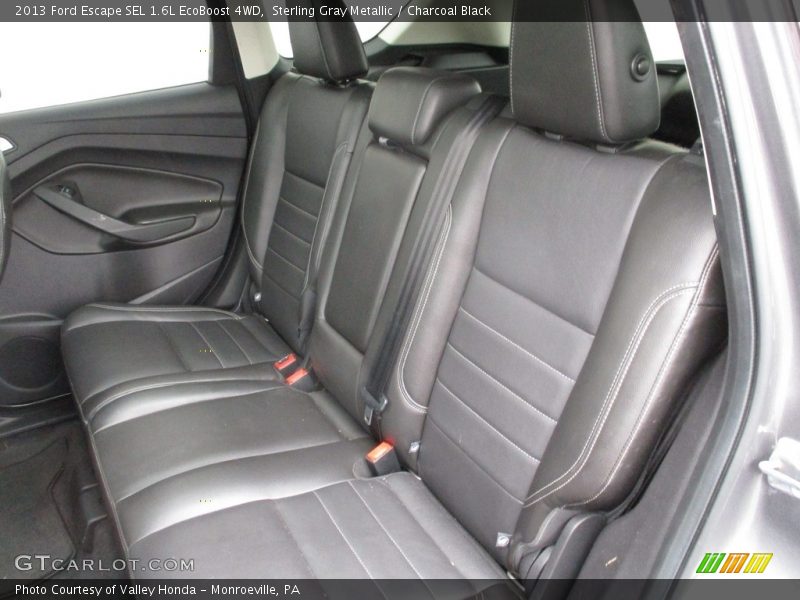 Sterling Gray Metallic / Charcoal Black 2013 Ford Escape SEL 1.6L EcoBoost 4WD