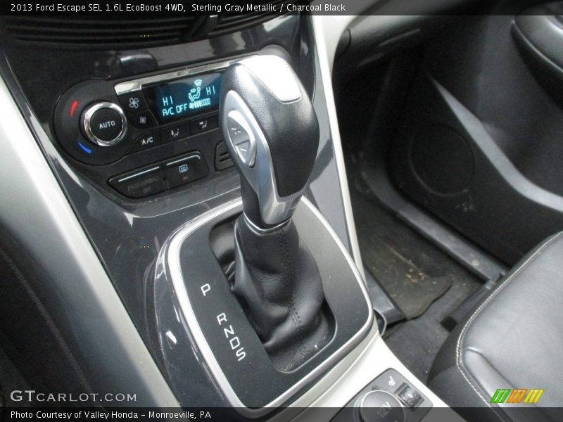 Sterling Gray Metallic / Charcoal Black 2013 Ford Escape SEL 1.6L EcoBoost 4WD