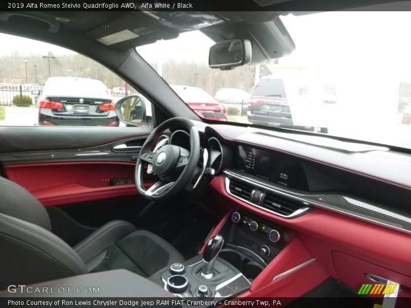 Dashboard of 2019 Stelvio Quadrifoglio AWD