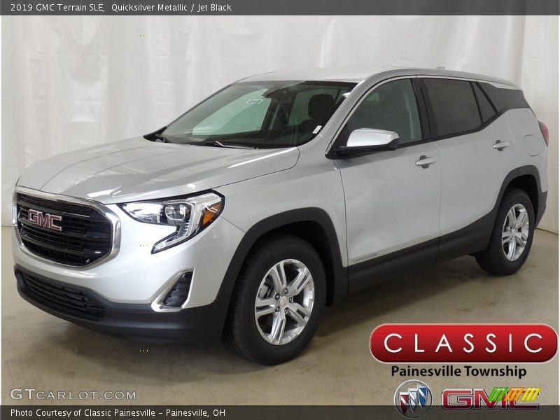 Quicksilver Metallic / Jet Black 2019 GMC Terrain SLE