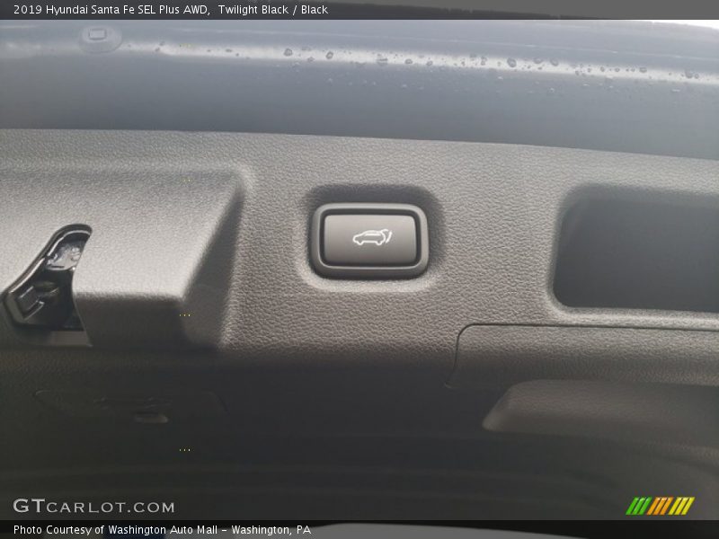 Twilight Black / Black 2019 Hyundai Santa Fe SEL Plus AWD
