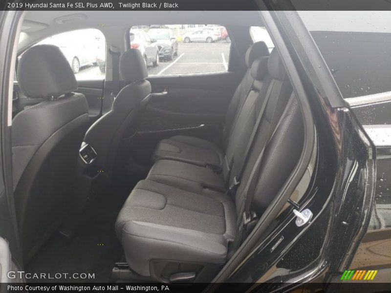Twilight Black / Black 2019 Hyundai Santa Fe SEL Plus AWD