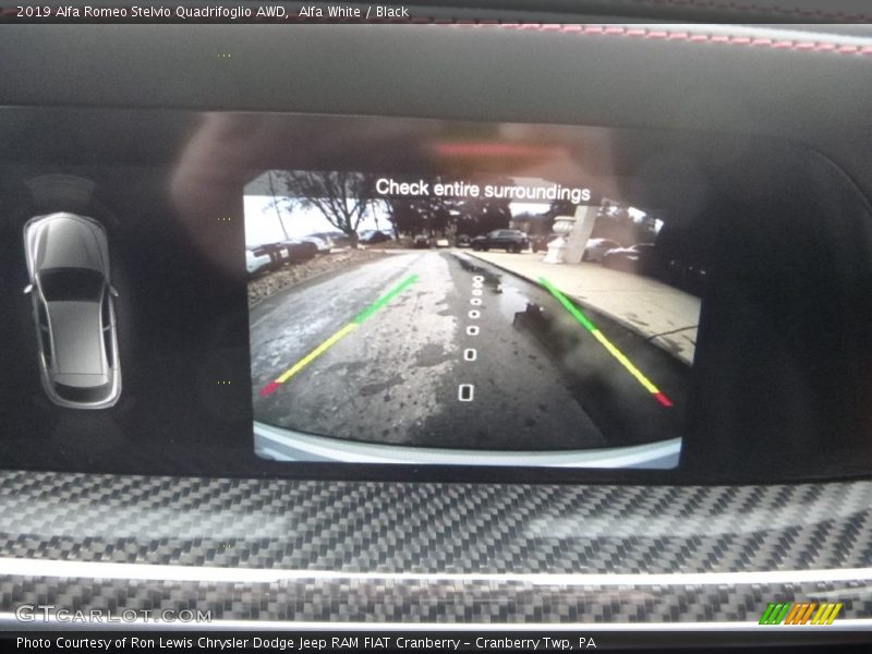 Alfa White / Black 2019 Alfa Romeo Stelvio Quadrifoglio AWD
