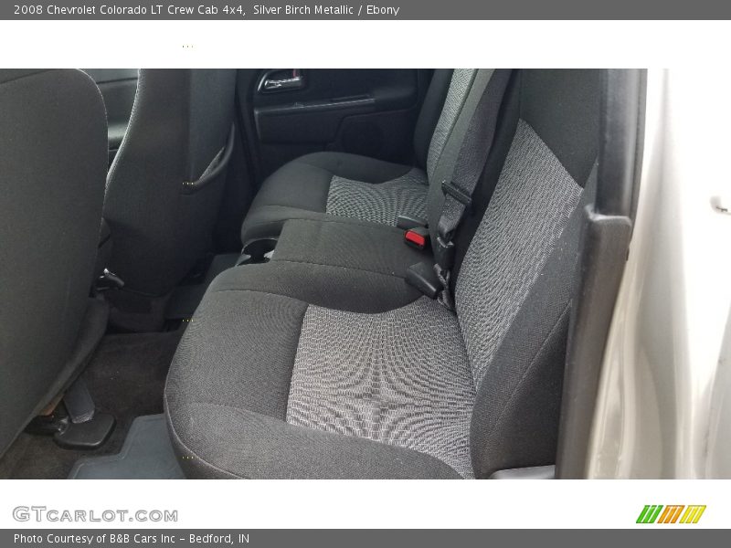 Silver Birch Metallic / Ebony 2008 Chevrolet Colorado LT Crew Cab 4x4