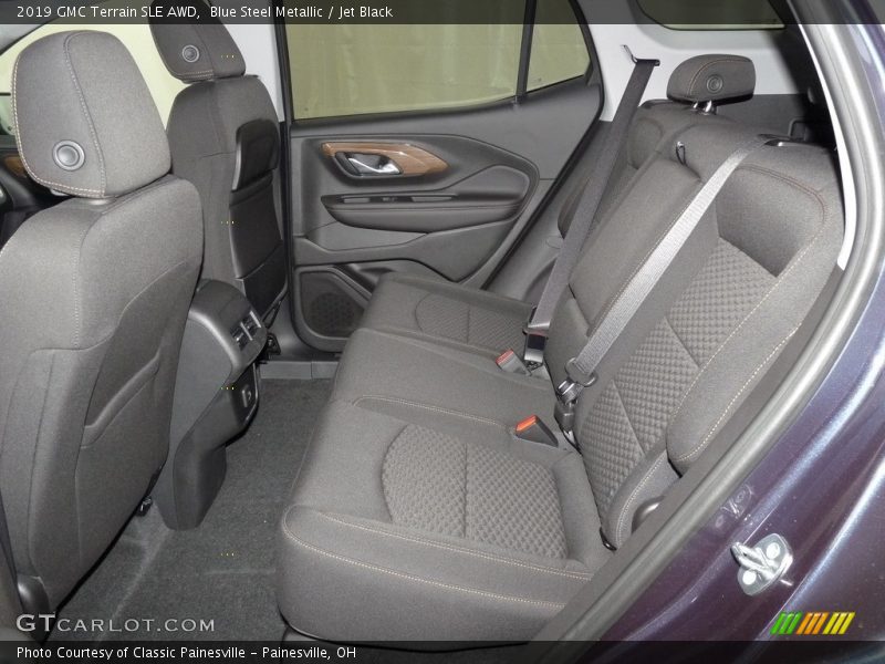 Blue Steel Metallic / Jet Black 2019 GMC Terrain SLE AWD