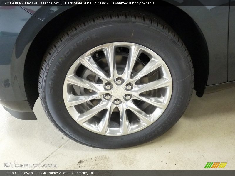 Dark Slate Metallic / Dark Galvanized/Ebony Accents 2019 Buick Enclave Essence AWD