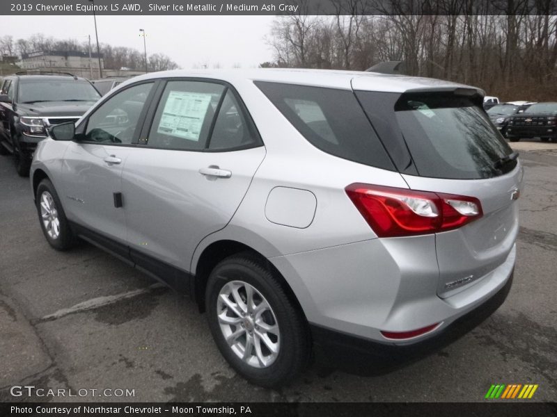 Silver Ice Metallic / Medium Ash Gray 2019 Chevrolet Equinox LS AWD