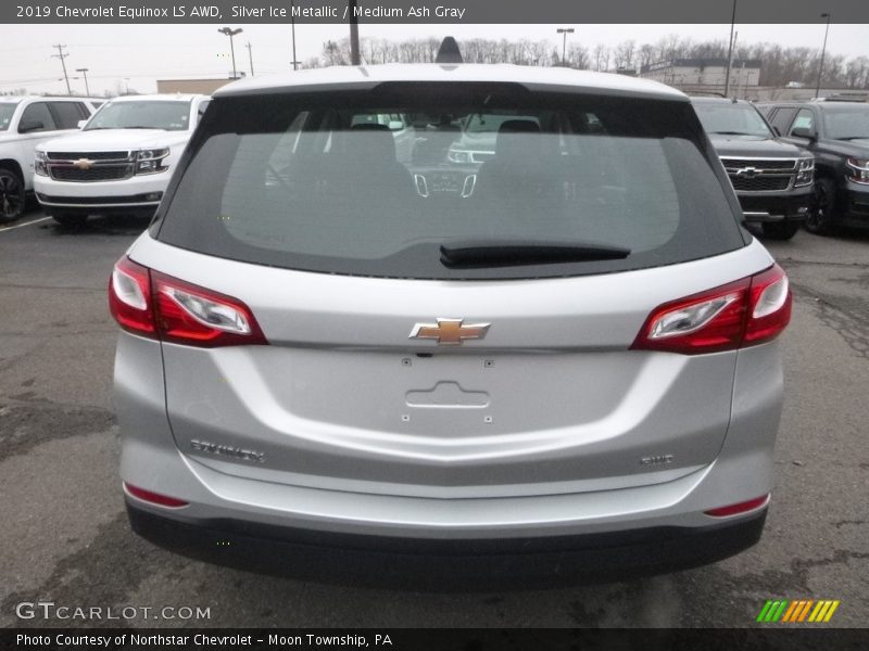 Silver Ice Metallic / Medium Ash Gray 2019 Chevrolet Equinox LS AWD