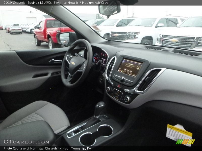 Silver Ice Metallic / Medium Ash Gray 2019 Chevrolet Equinox LS AWD