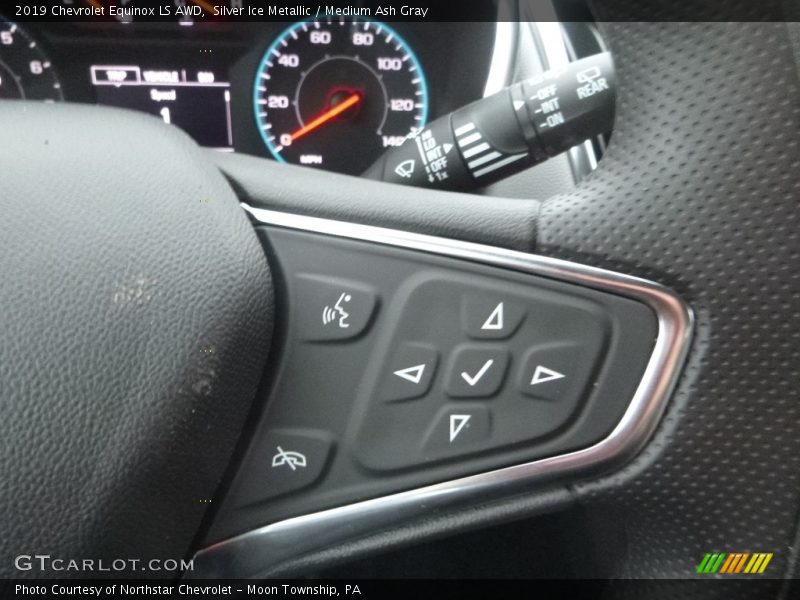 Silver Ice Metallic / Medium Ash Gray 2019 Chevrolet Equinox LS AWD