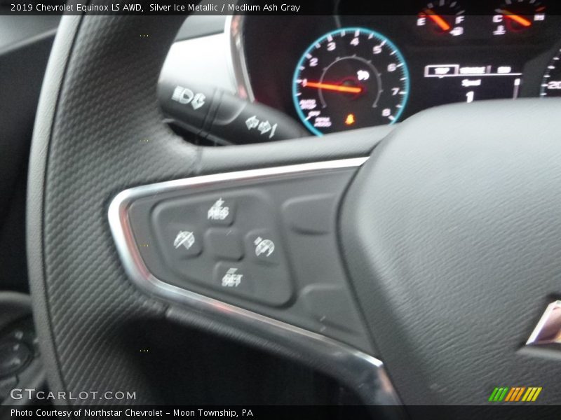 Silver Ice Metallic / Medium Ash Gray 2019 Chevrolet Equinox LS AWD