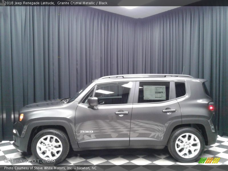 Granite Crystal Metallic / Black 2018 Jeep Renegade Latitude