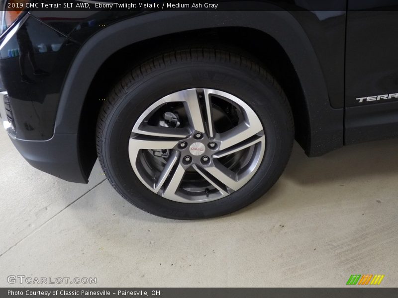 Ebony Twilight Metallic / Medium Ash Gray 2019 GMC Terrain SLT AWD