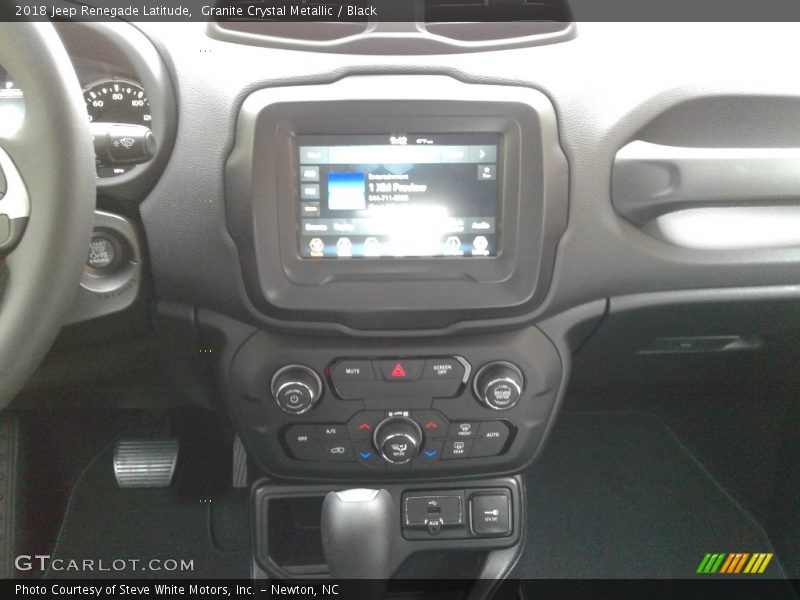Granite Crystal Metallic / Black 2018 Jeep Renegade Latitude