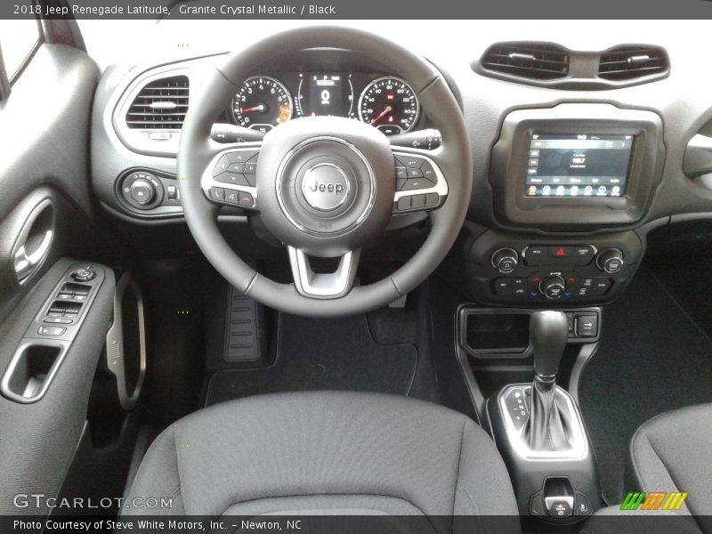 Granite Crystal Metallic / Black 2018 Jeep Renegade Latitude