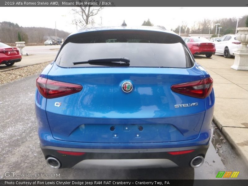 Misano Blue Metallic / Black 2019 Alfa Romeo Stelvio AWD