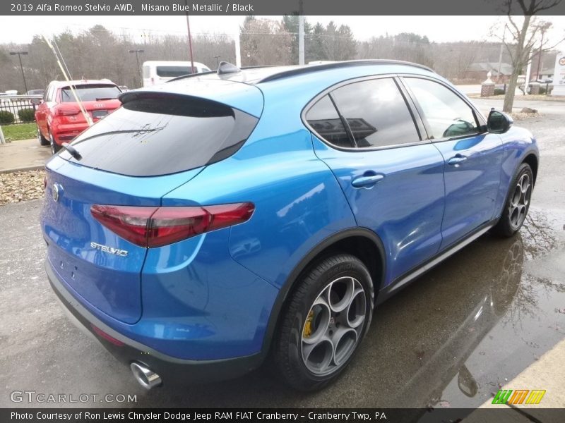 Misano Blue Metallic / Black 2019 Alfa Romeo Stelvio AWD
