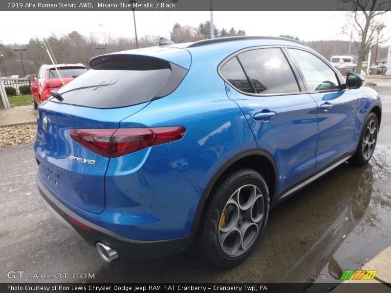 Misano Blue Metallic / Black 2019 Alfa Romeo Stelvio AWD