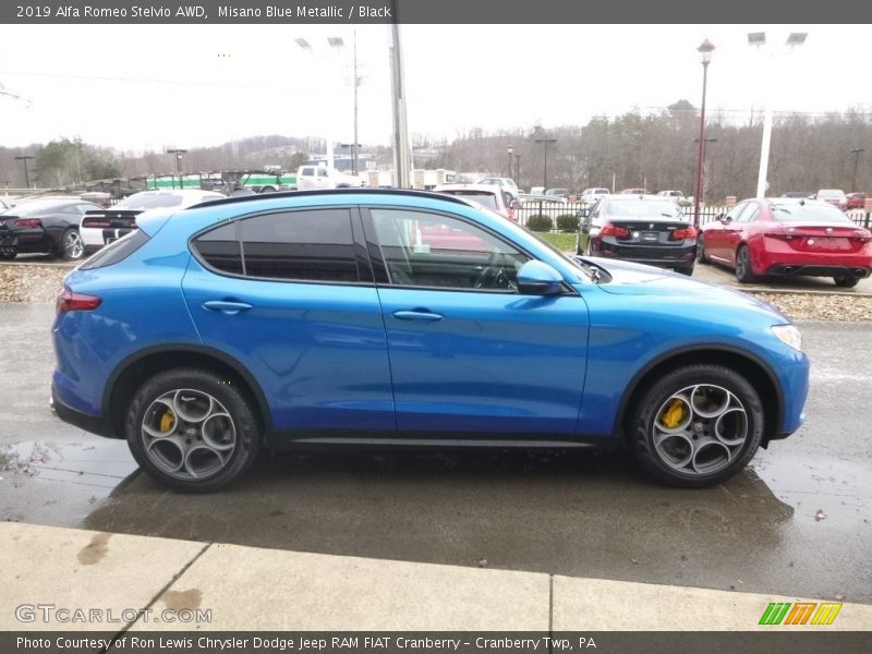 Misano Blue Metallic / Black 2019 Alfa Romeo Stelvio AWD