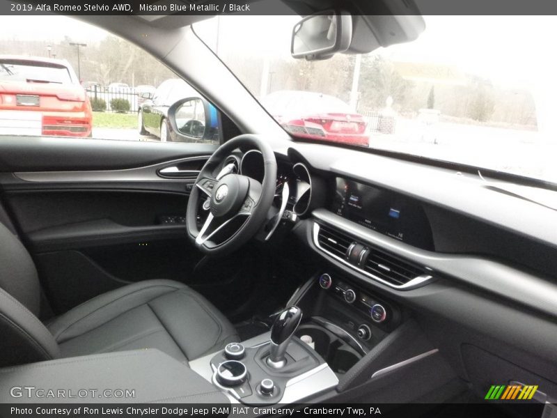 Misano Blue Metallic / Black 2019 Alfa Romeo Stelvio AWD