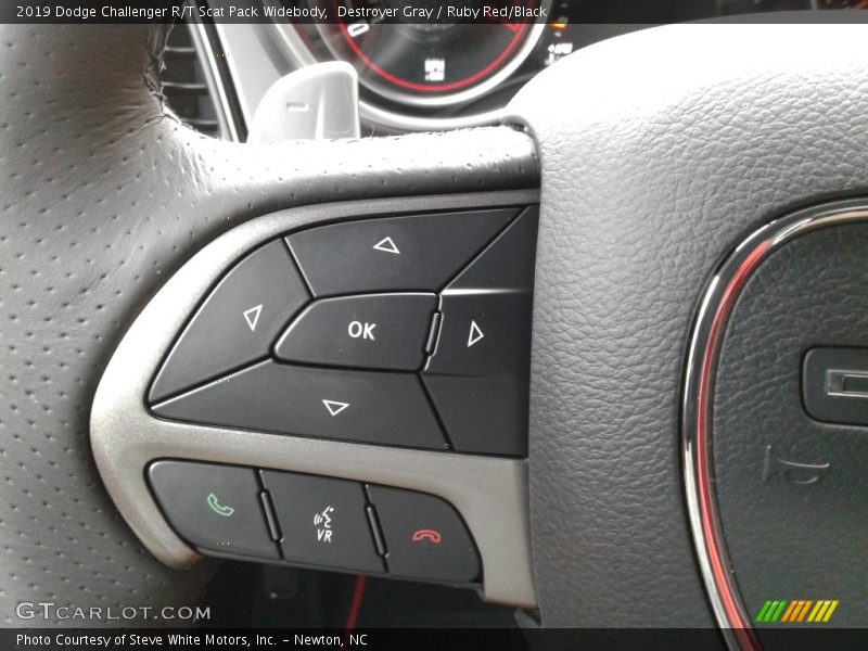  2019 Challenger R/T Scat Pack Widebody Steering Wheel