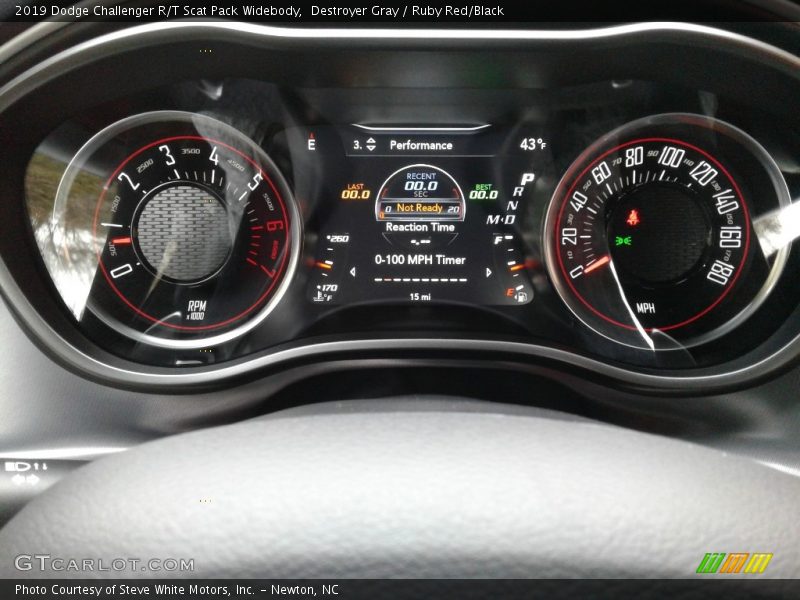  2019 Challenger R/T Scat Pack Widebody R/T Scat Pack Widebody Gauges