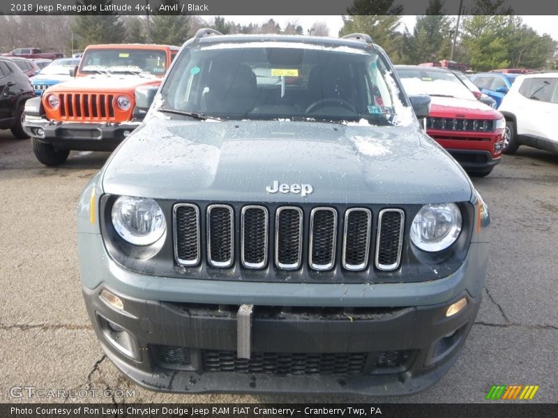 Anvil / Black 2018 Jeep Renegade Latitude 4x4