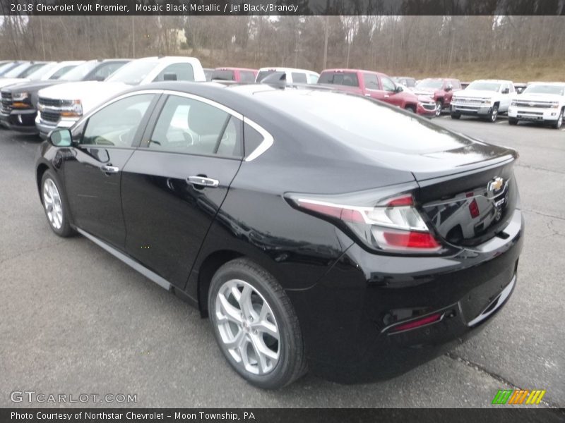 Mosaic Black Metallic / Jet Black/Brandy 2018 Chevrolet Volt Premier