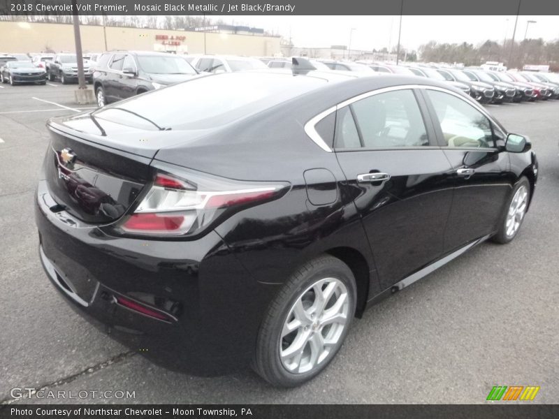 Mosaic Black Metallic / Jet Black/Brandy 2018 Chevrolet Volt Premier