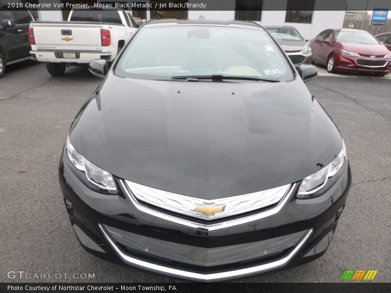 Mosaic Black Metallic / Jet Black/Brandy 2018 Chevrolet Volt Premier