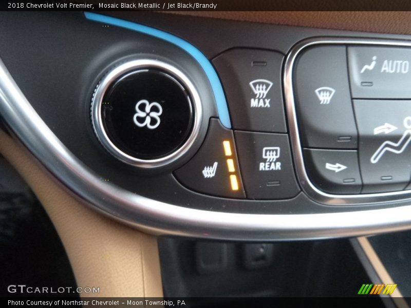 Mosaic Black Metallic / Jet Black/Brandy 2018 Chevrolet Volt Premier