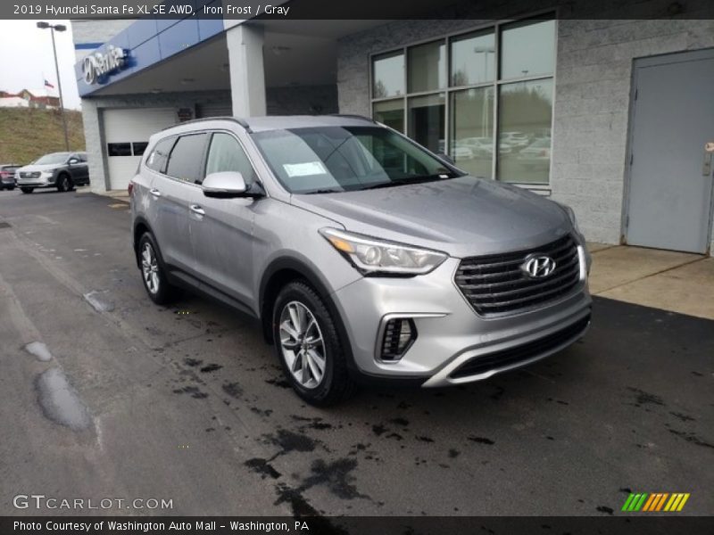 Iron Frost / Gray 2019 Hyundai Santa Fe XL SE AWD