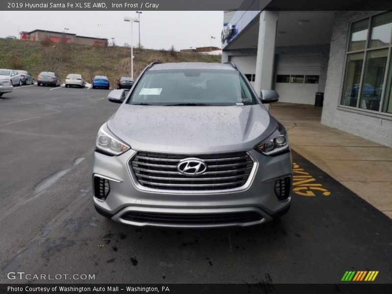 Iron Frost / Gray 2019 Hyundai Santa Fe XL SE AWD