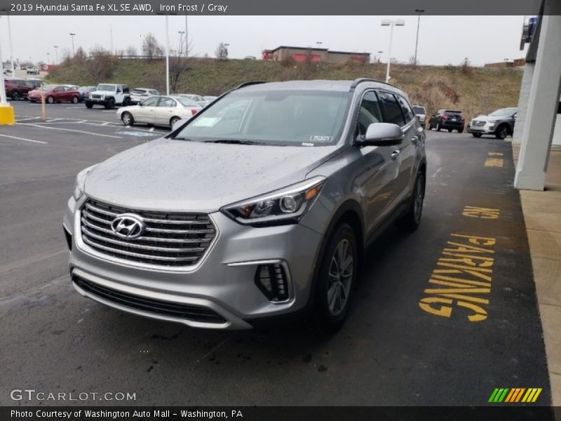 Iron Frost / Gray 2019 Hyundai Santa Fe XL SE AWD