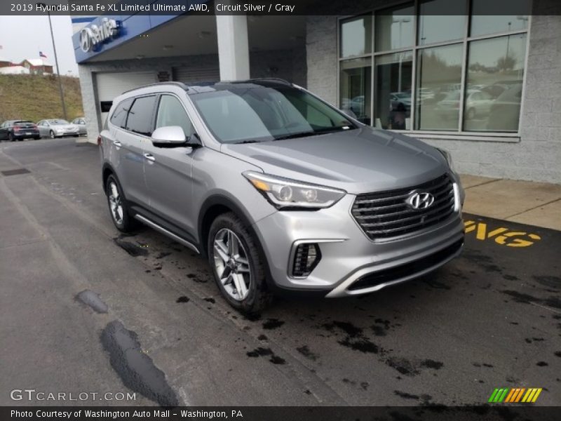 Circuit Silver / Gray 2019 Hyundai Santa Fe XL Limited Ultimate AWD