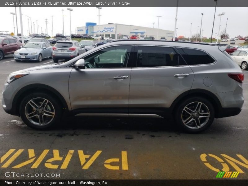 Circuit Silver / Gray 2019 Hyundai Santa Fe XL Limited Ultimate AWD