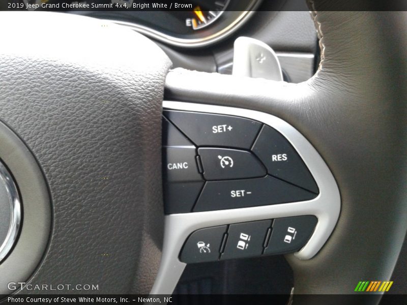 Bright White / Brown 2019 Jeep Grand Cherokee Summit 4x4