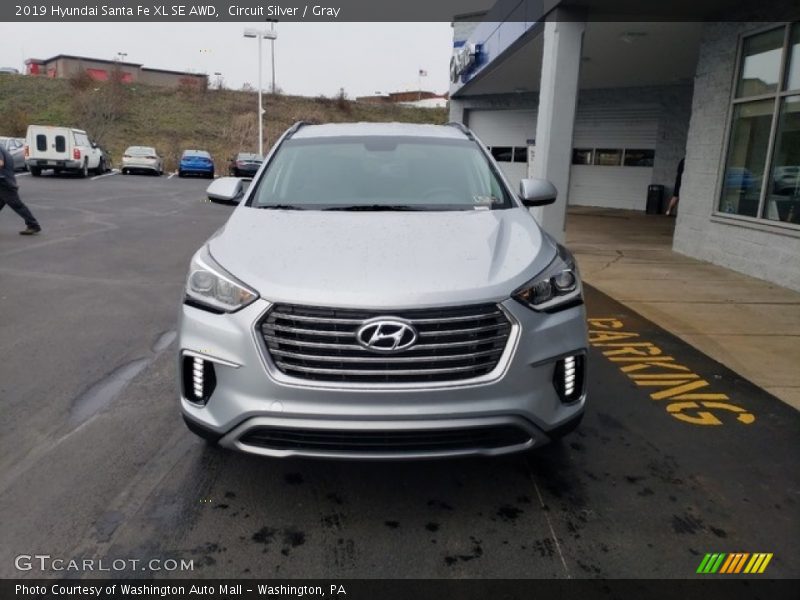 Circuit Silver / Gray 2019 Hyundai Santa Fe XL SE AWD