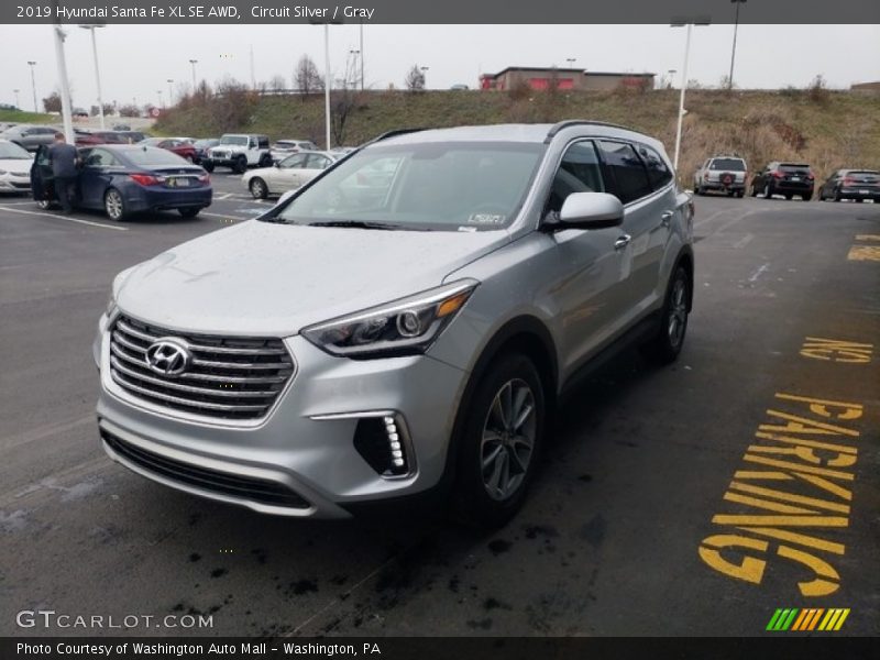 Circuit Silver / Gray 2019 Hyundai Santa Fe XL SE AWD
