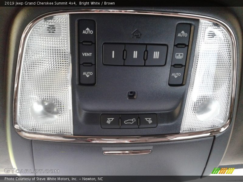 Bright White / Brown 2019 Jeep Grand Cherokee Summit 4x4