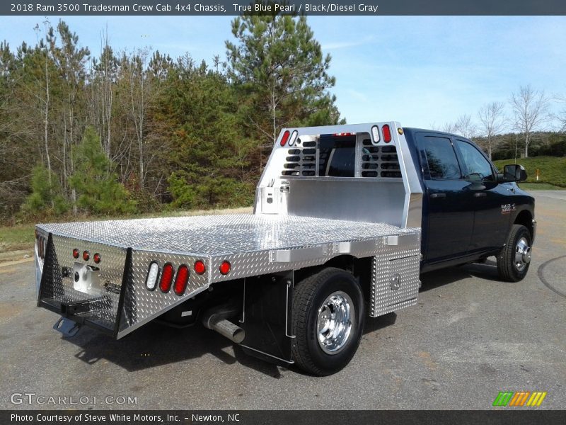 True Blue Pearl / Black/Diesel Gray 2018 Ram 3500 Tradesman Crew Cab 4x4 Chassis