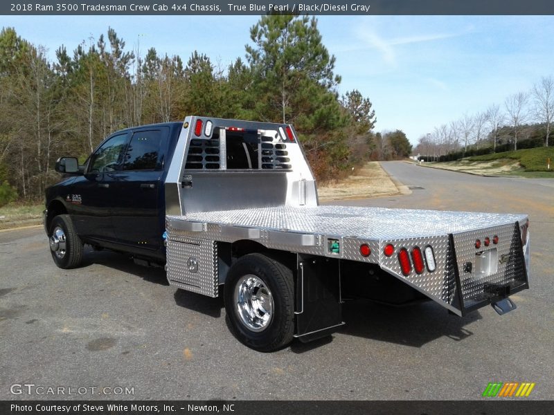True Blue Pearl / Black/Diesel Gray 2018 Ram 3500 Tradesman Crew Cab 4x4 Chassis